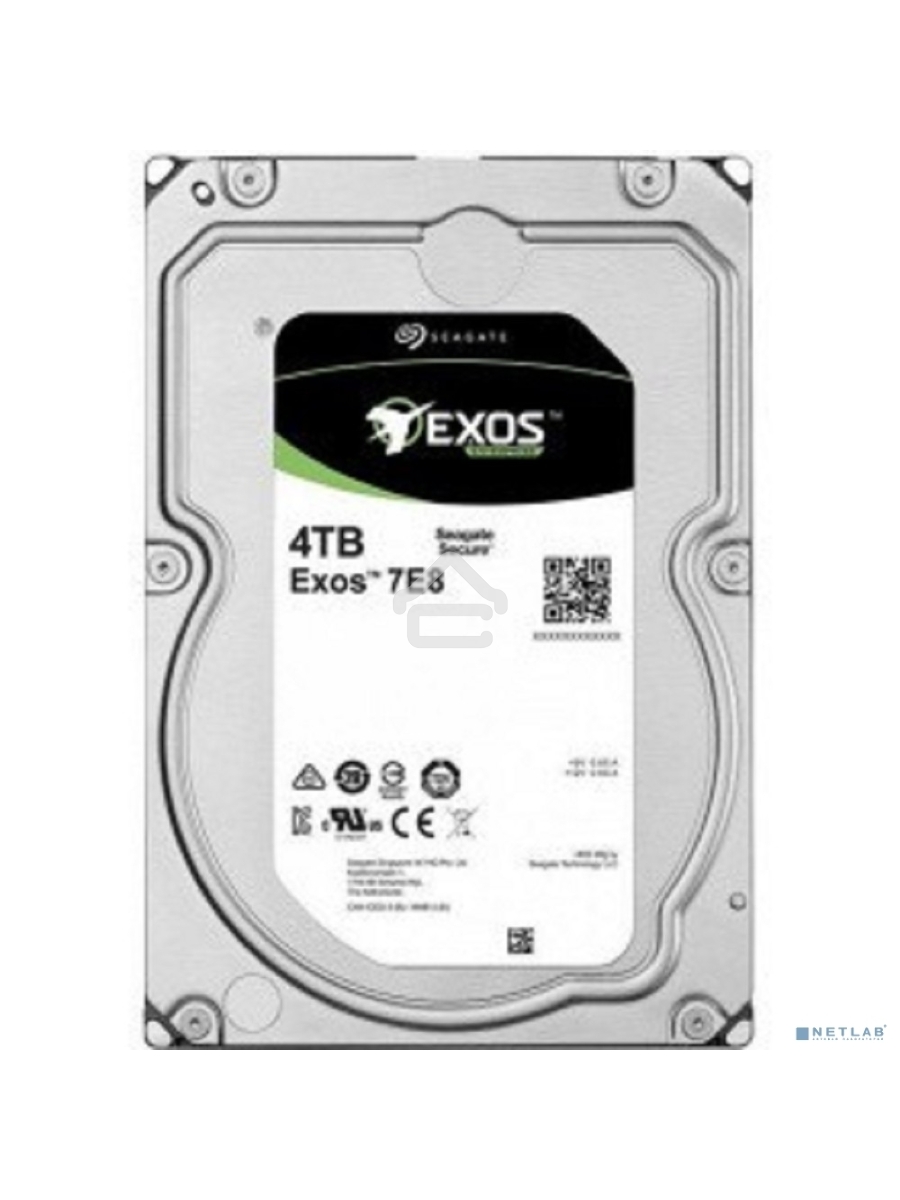 Жесткий диск Seagate Original SATA-III 4Tb ST4000NM000A Exos 7E8 (7200rpm) 256Mb 3.5