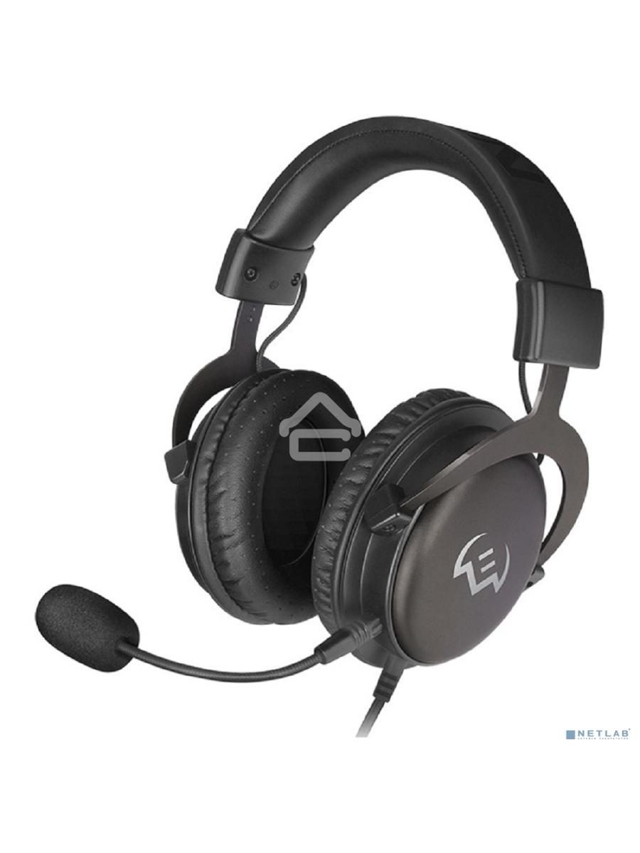 Игровые наушники SVEN AP-G999MV с микрофоном серый (50 мм, мини-джек (стерео) O 3,5 мм (4 pin))