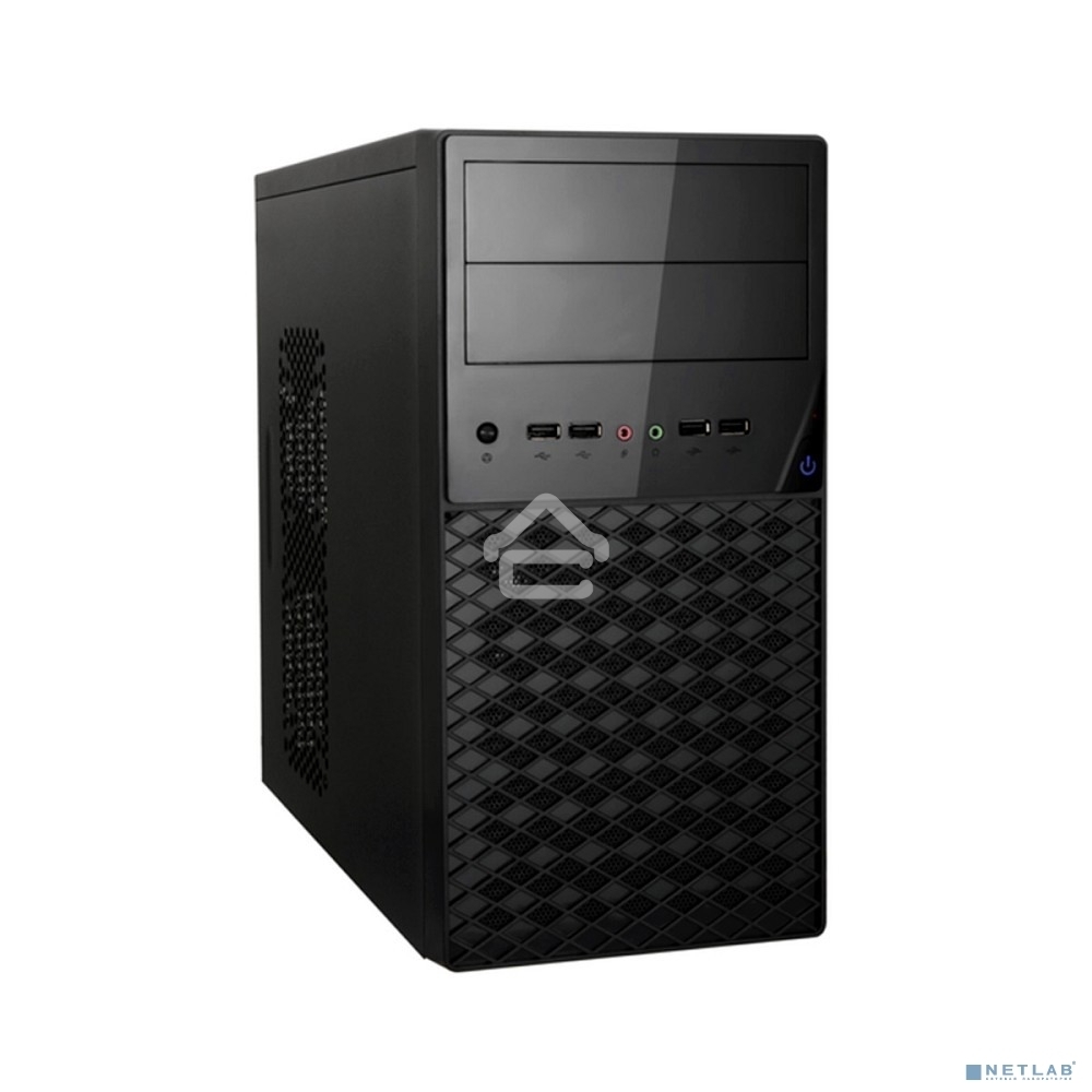 Компьютерный корпус Exegate EX284029RUS Minitower BA-203U Black, mATX, <AA450, 80mm>, 2*USB+1*USB3.0, Audio