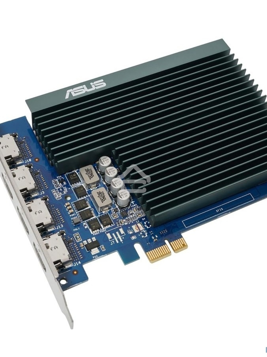 Видеокарта Asus GT730-4H-SL-2GD5 NVIDIA GeForce GT 730 2Gb GDDR5 902/5010 HDMIx4 HDCP Ret