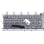 Клавиатура для ноутбука Apple MacBook Pro 13 Retina A2251 Mid 2020 Г-образный Enter