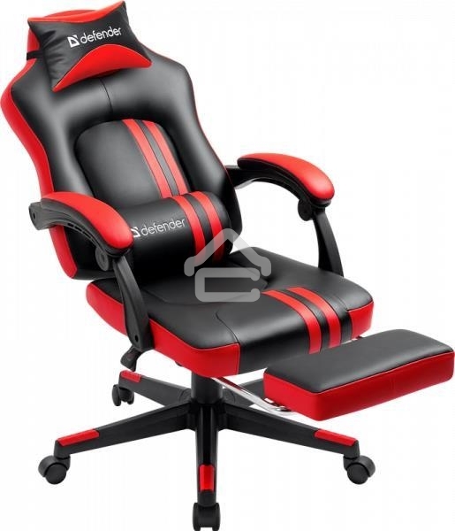 Кресло игровое Defender DIABLO BLACK/RED