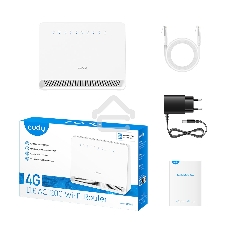 Маршрутизатор AC1200 Wi-Fi 4G LTE Cat.4 Router, AC1200 Wi-Fi, build-in 4G LTE modem, 4 10/100M RJ45 Ports, Nano SIM Slot, 300Mbps at 2.4GHz + 867Mbps at 5GHz, Internal antennas, PPTP/L2TP/OpenVPN/WireGuard VPN, DNS over Cloudflare/Google/Quad9, DDNS, SMS,