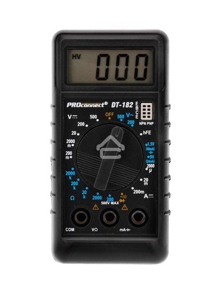 Портативный мультиметр М-182 (DT-182) PROconnect