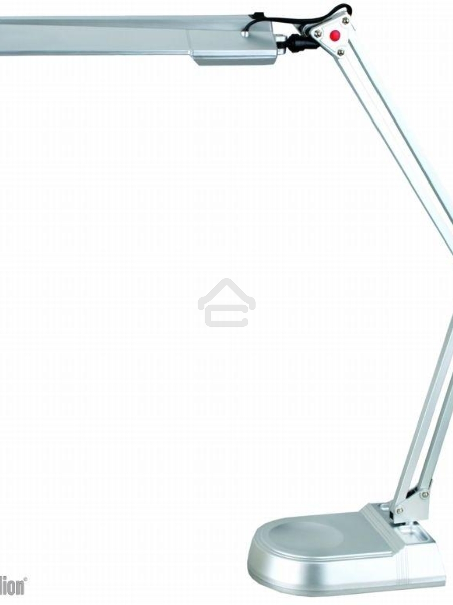 Лампа настольная CAMELION KD-017A С03серебро в к-те база+струбцина 11W