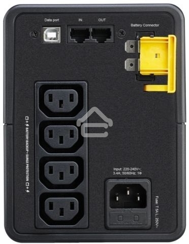 Источник бесперебойного питания APC Back-UPS BX750MI 410Вт 750ВА черный