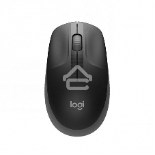 Мышь беспроводная Logitech M190 черный, 1000 dpi, радиоканал, USB, кнопки - 3
