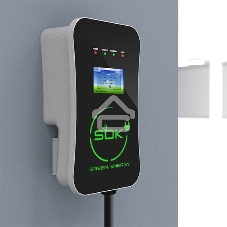 Зарядная станция S'OK Green Energy M3W Series Wallbox EV Charger SM3W10732542-0, 1-фаза, 7кВт (32А/ 220В), ocpp 1.6j, ip54