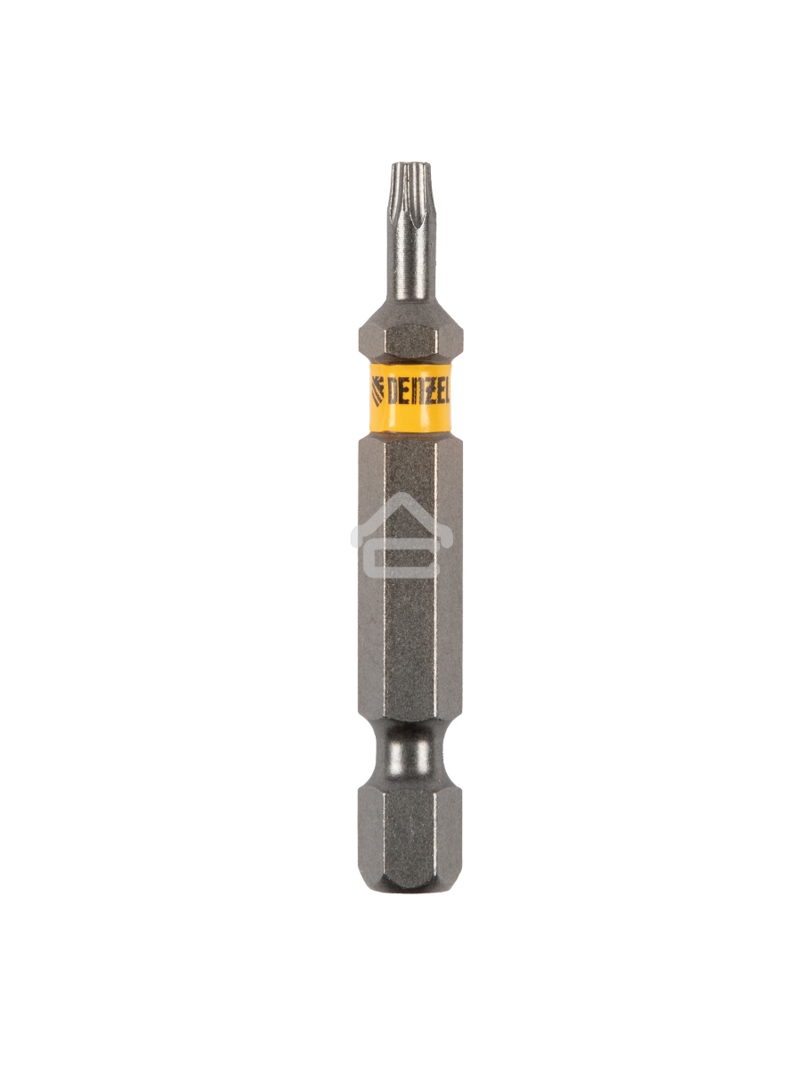 Набор бит TORX 10х50, сталь S2, шестигранный профиль, 10 шт. Denzel