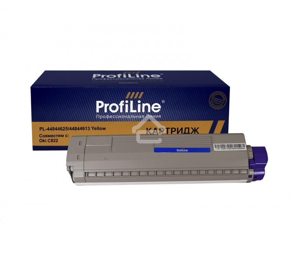 Картридж PL-44844625/44844613 (44844613) для принтеров Oki C822 Yellow 7300 копий ProfiLine
