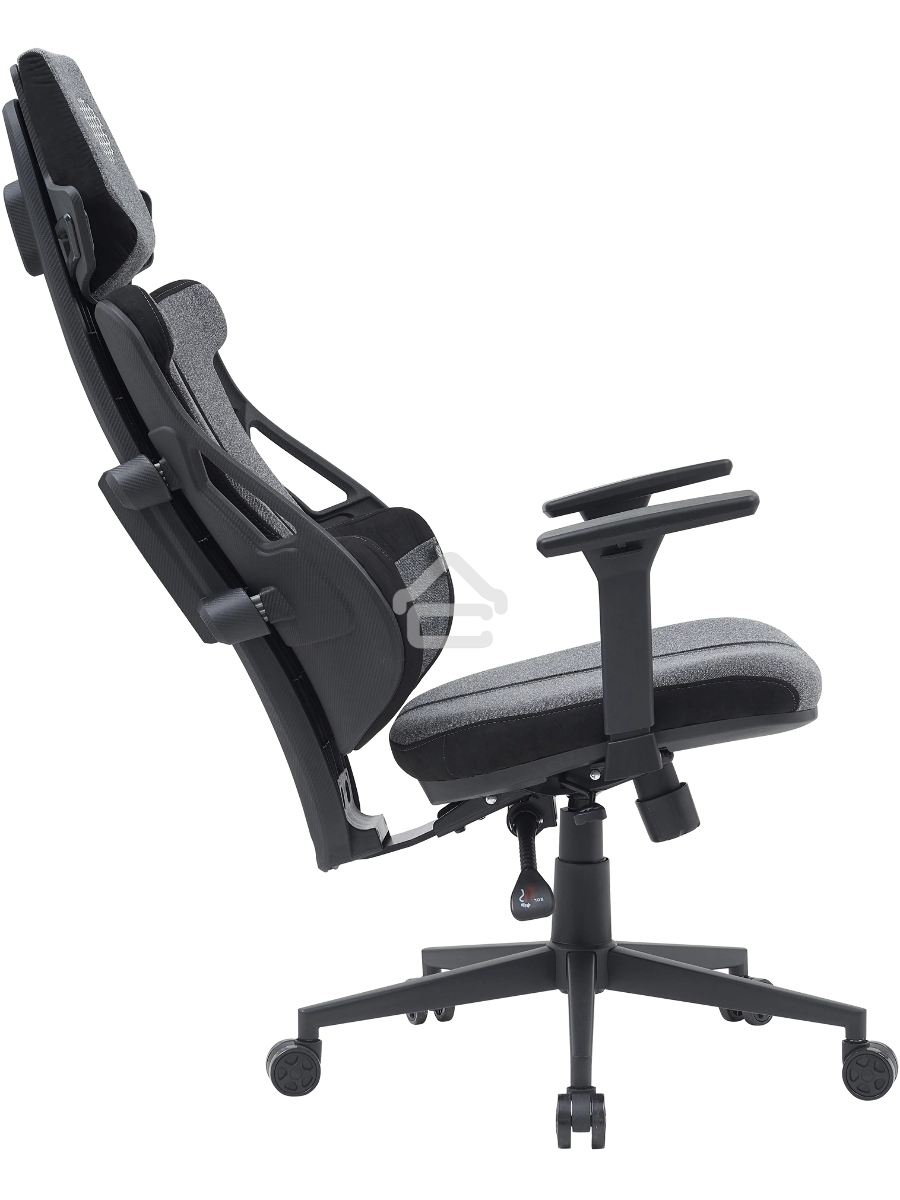 Кресло компьютерное Cactus CS-CHR-DUO-GYBK серый/черный