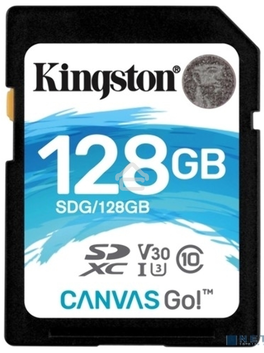 Флеш карта SDXC 128Gb Class10 Kingston SDG/128GB Canvas Go