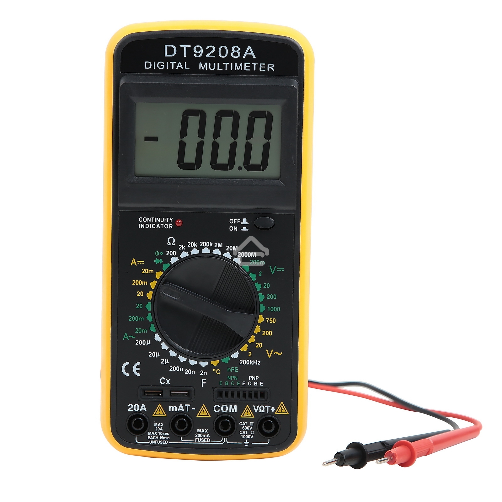 Инструменты Ресанта DT 9208A Мультиметр 61/10/507 3,5 разр ж/к дисплей, 32 режимов, температура