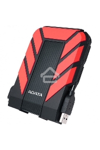 Внешний жесткий диск 2Tb Adata HD710P AHD710P-2TU31-CRD черный/красный (2.5
