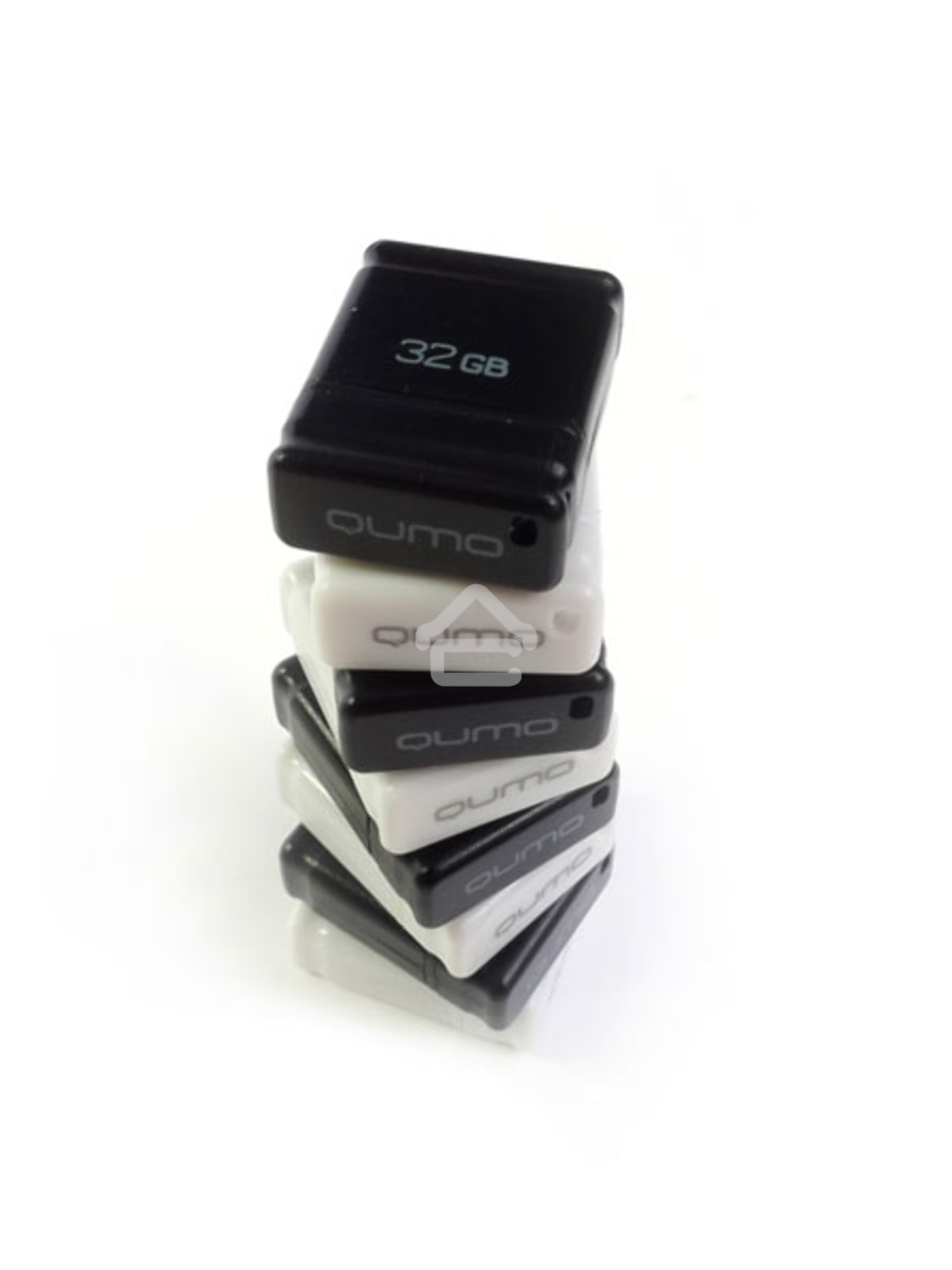 Флэш Диск QUMO 16GB NANO QM16GUD-NANO-W White