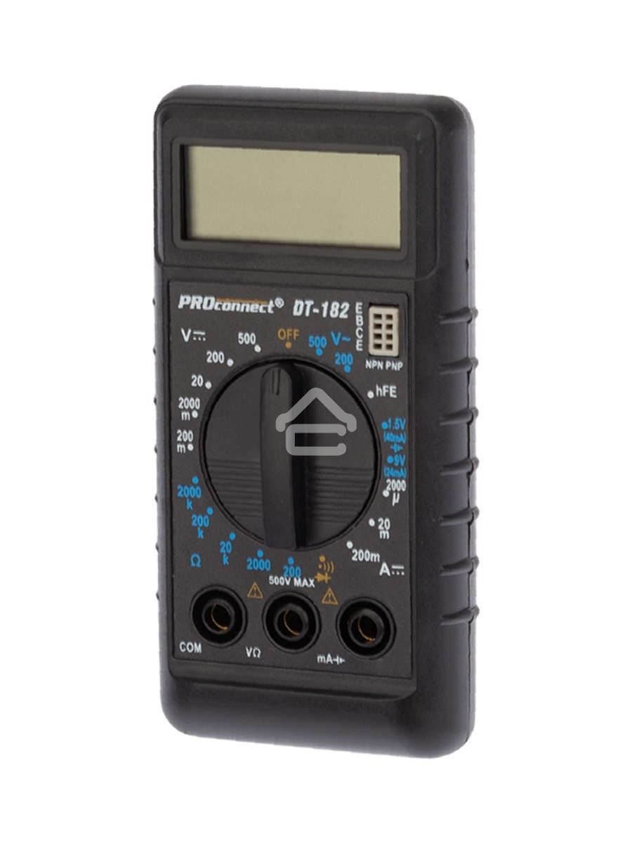 Портативный мультиметр М-182 (DT-182) PROconnect