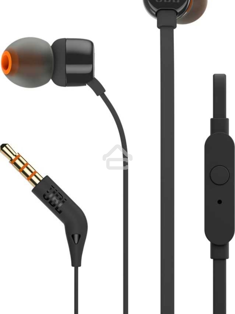 Наушники проводные JBL T110 черный