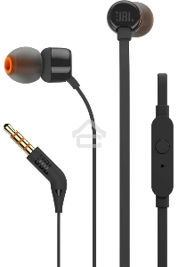 Наушники проводные  JBL  T110  черный