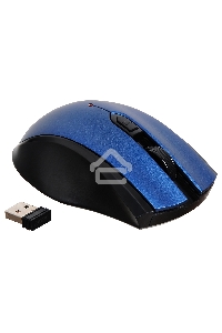 Мышь беспроводная Acer OMR031 черный/синий, 1600 dpi, радиоканал, USB, кнопки - 4