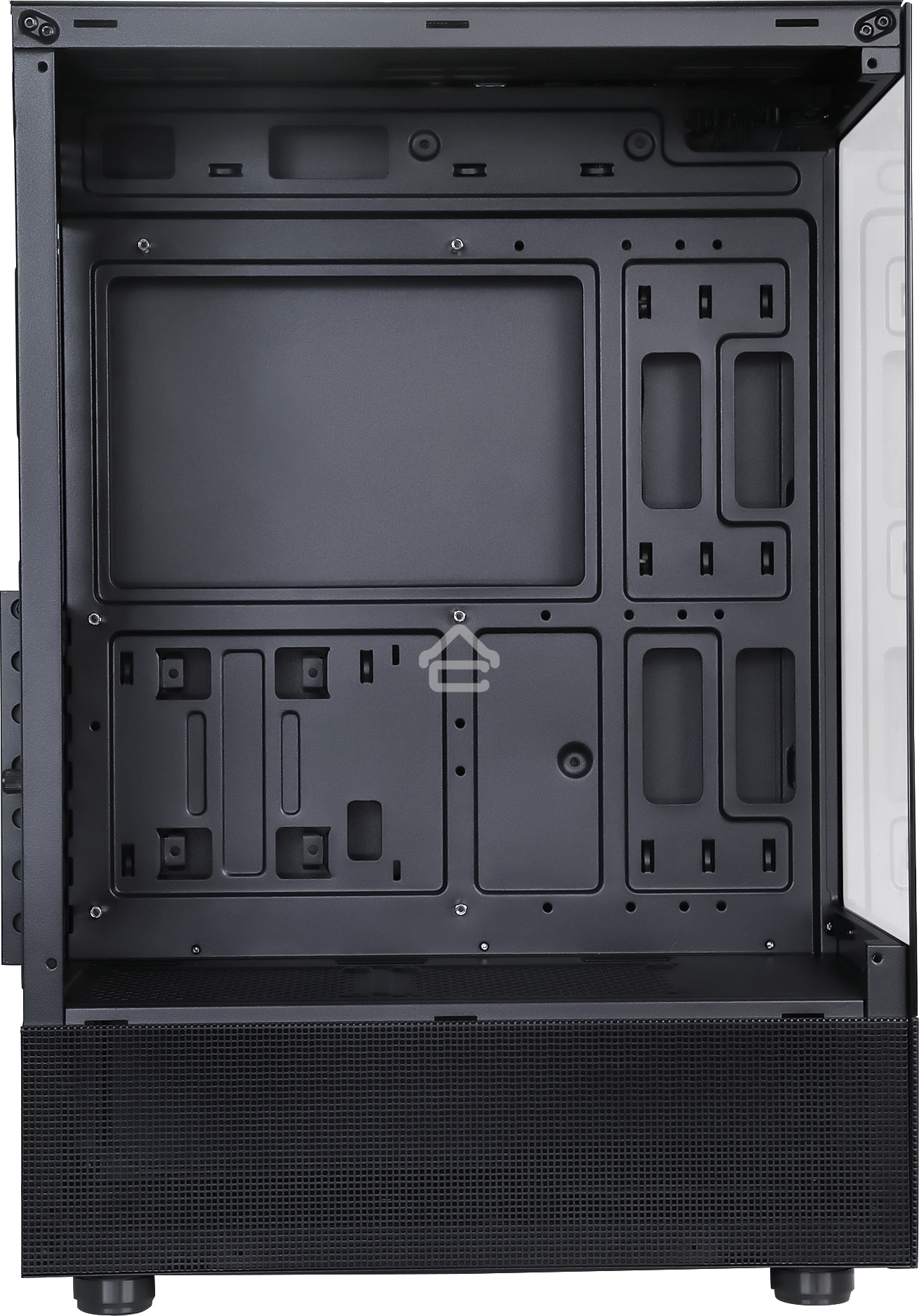 Компьютерный корпус AeroCool/Formula Crystal Z1 черный без БП ATX 2xUSB 2.0 1xUSB 3.0 audio bott PSU