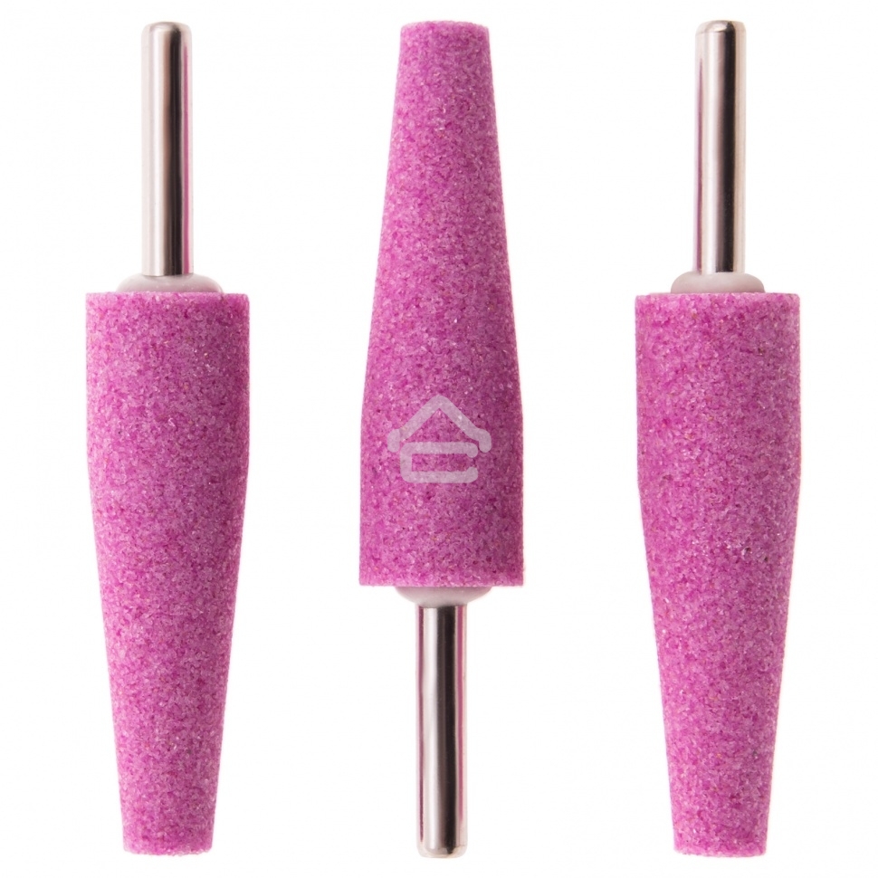 Шарошка абразивная Matrix, конус удлин., 19 x 60 мм, хвостовик 6 мм, F46, 3шт.