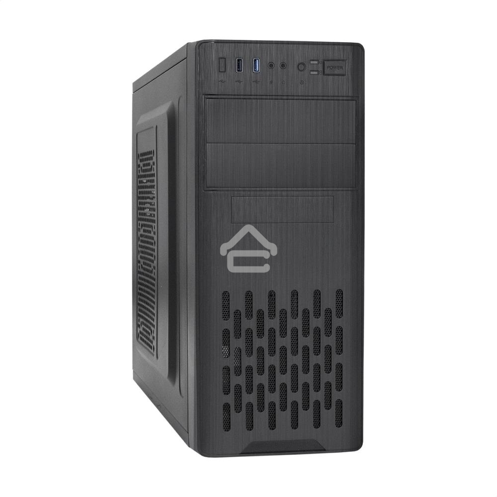Компьютерный корпус Miditower ExeGate CP-606U-AB350 (ATX, AB350 с вент. 8см, 1хUSB/1хUSB 3.0, аудио)