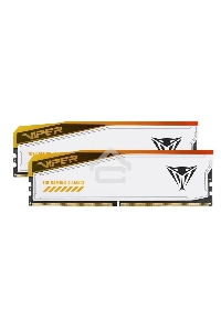 Оперативная память Patriot Viper Elite 5 TUF Gaming, DDR5, 32GB (2x16 GB), 6000 MHz, CL36, радиатор, RGB, белый