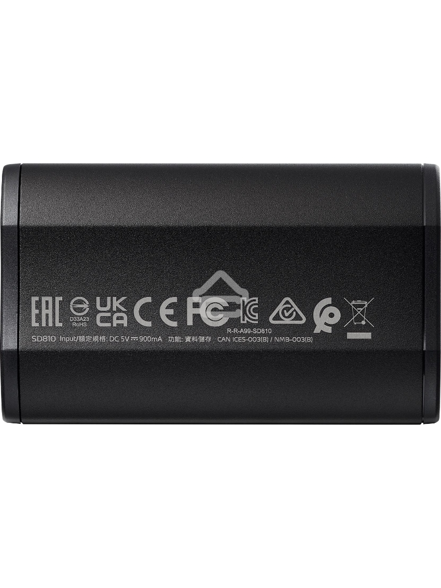 Внешний накопитель SSD ADATA 2Tb SD810 USB Type-C (2000/2000 Mb/s) metal case black (SD810-2000G-CBK)