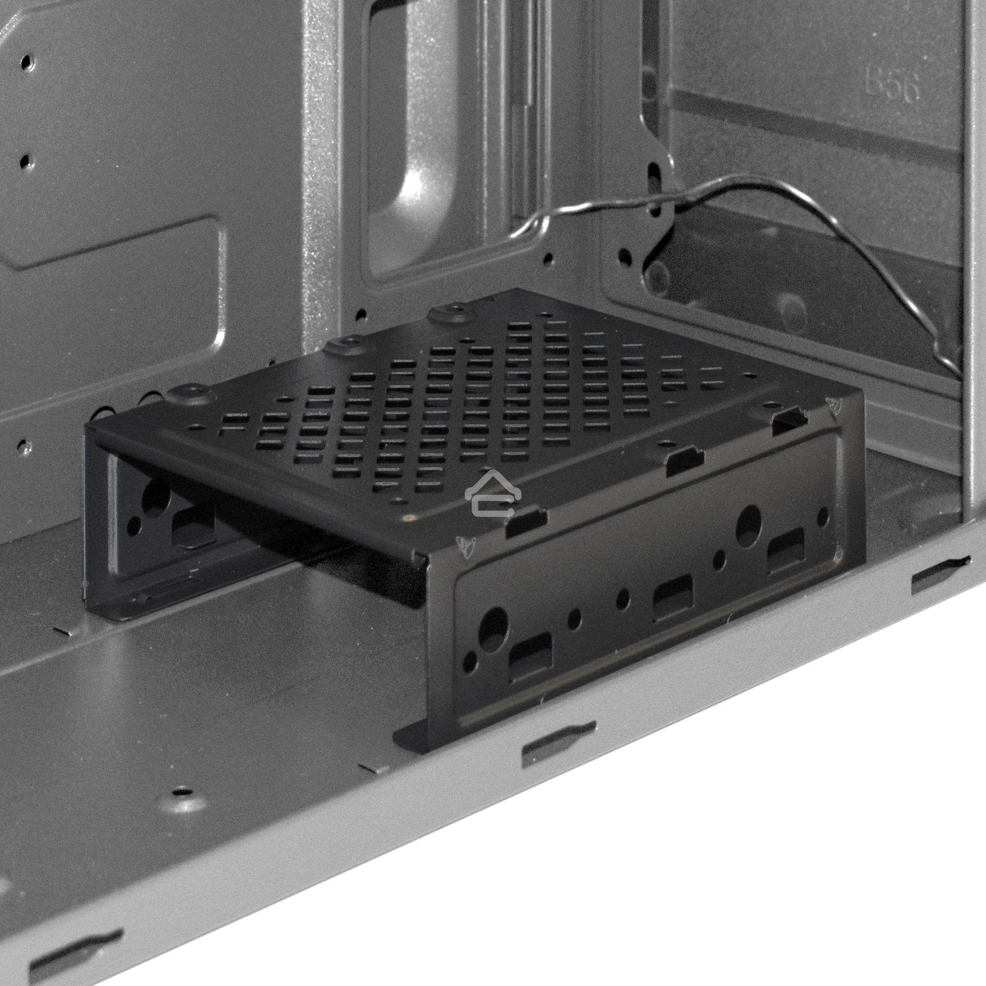 Компьютерный корпус Miditower ExeGate XP-332 Black, ATX, (без БП), 2*USB, Audio