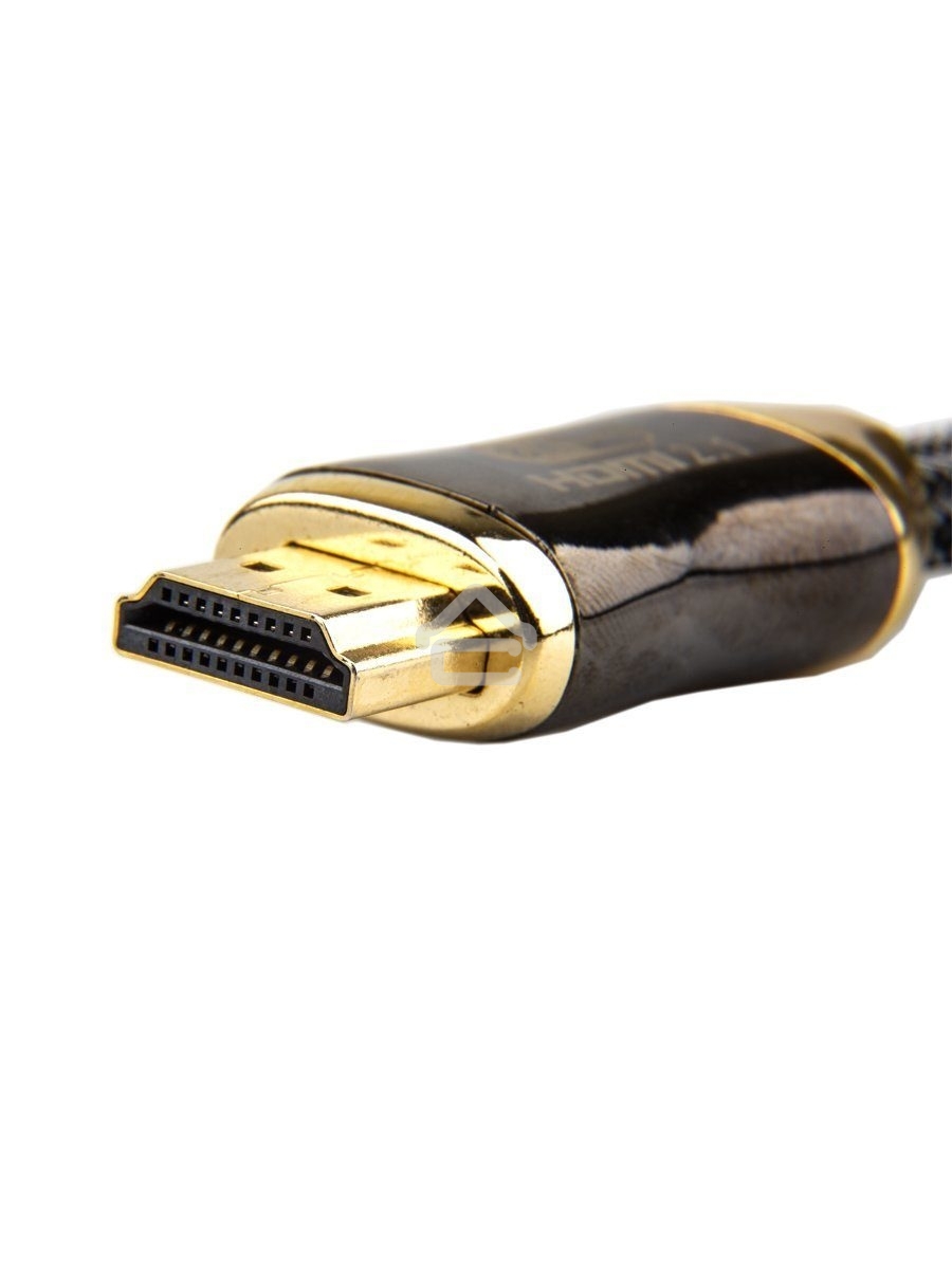 Кабель HDMI 19M/M,ver. 2.1, 8K@60 Hz 2m метал разъемы, нейлоновая оплетка Telecom <TCG300-2M>