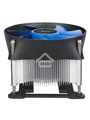 Кулер для процессора DEEPCOOL THETA 31 PWM черный/синий, 92 мм, алюминий/медь, 2400 об/мин, 32.5 дБ, 4 pin, 95 Вт, 60 мм