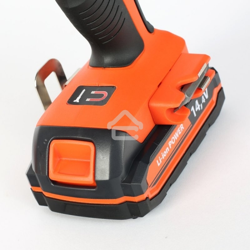 Дрель-шуруповерт аккумуляторная Patriot BR 140Li, Аккумуляторная, 14,4В, 2 АКБ, Кейс