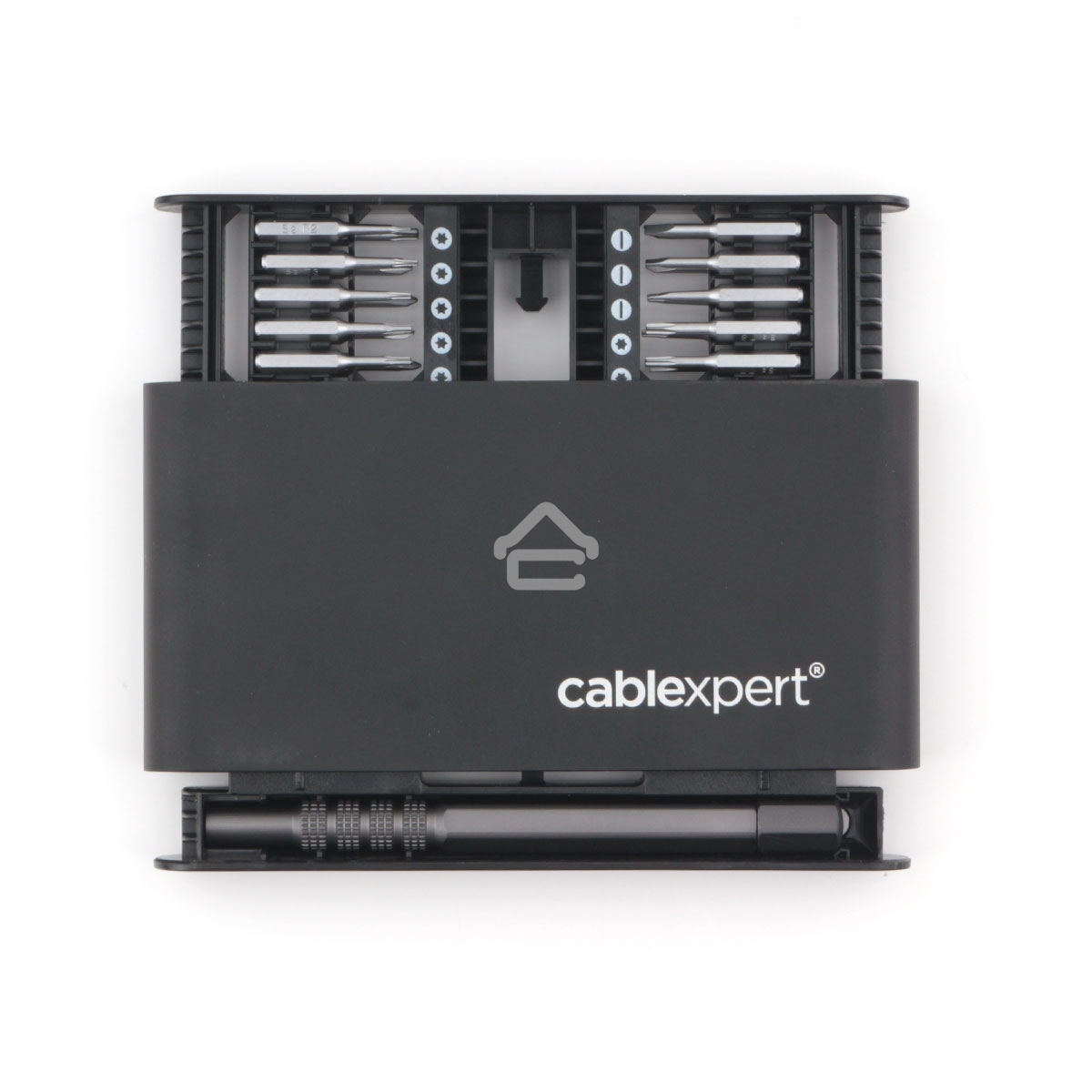 Отвертка с набором бит Cablexpert TK-SD-09R (21 предмет)