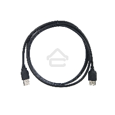 Кабель-удлинитель TELECOM USB2.0 Am-->Af 1,5 м черный TUS6990-1.5M