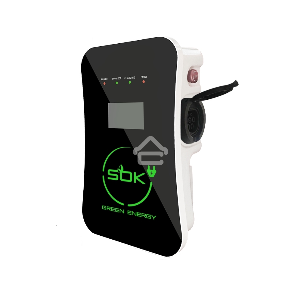 Зарядная станция S'OK Green Energy M3W Series Wallbox EV Charger SM3W10732542-0, 1-фаза, 7кВт (32А/ 220В), ocpp 1.6j, ip54