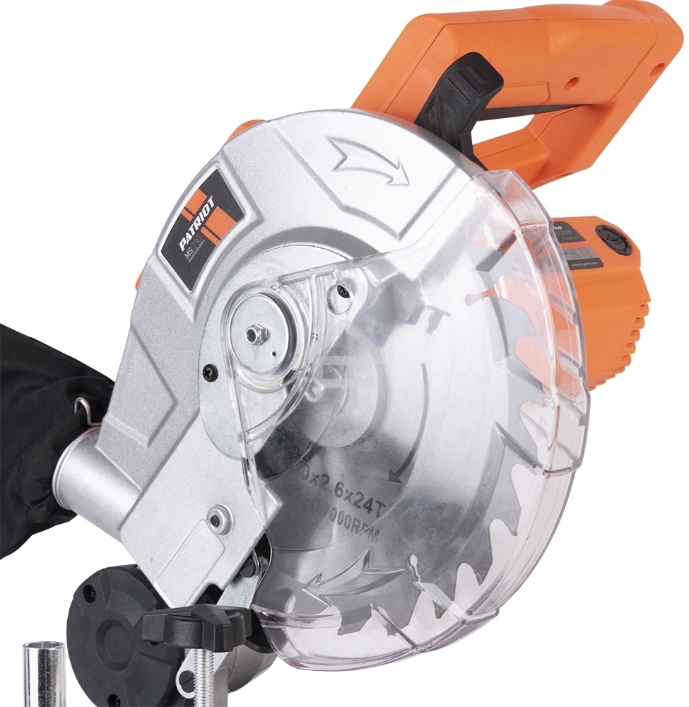 Пила торцовочная PATRIOT MS 210 [190301850] 1400Вт; пильный диск: 210 мм