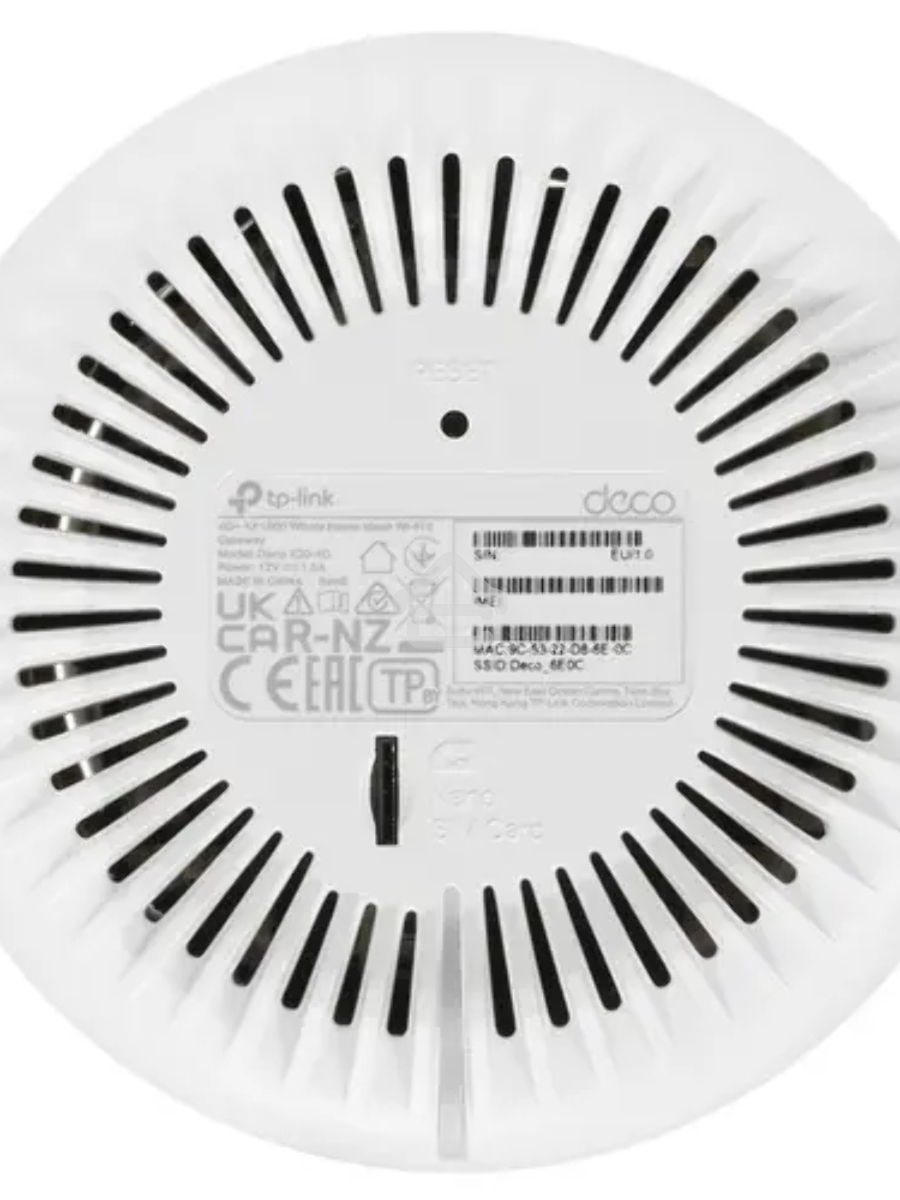Домашняя Mesh Wi-Fi система с поддержкой 4G+ TP-Link Deco X20-4G(1-pack) AX1800