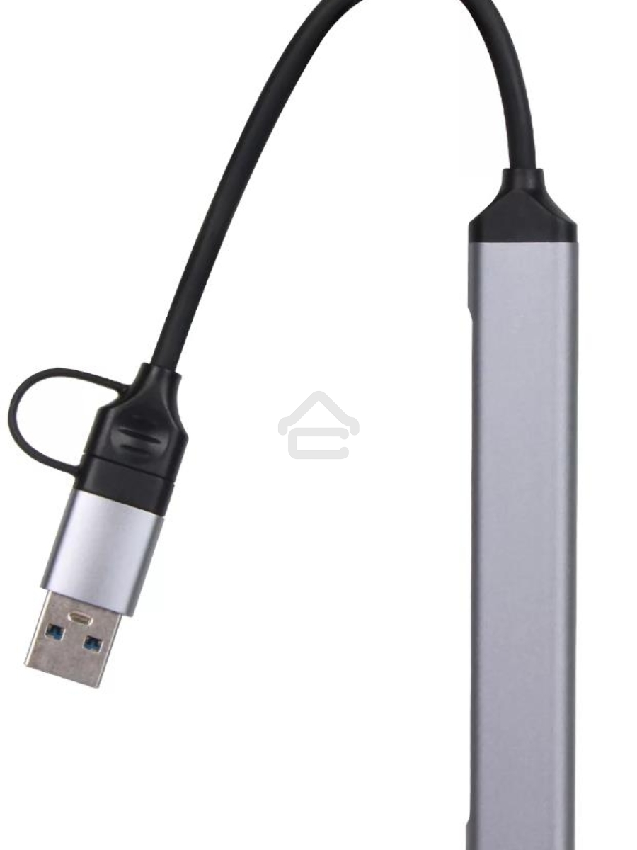 USB концентратор TypeC+adapter-->USB3.0+2USB2,0+SD+TF, VCOM