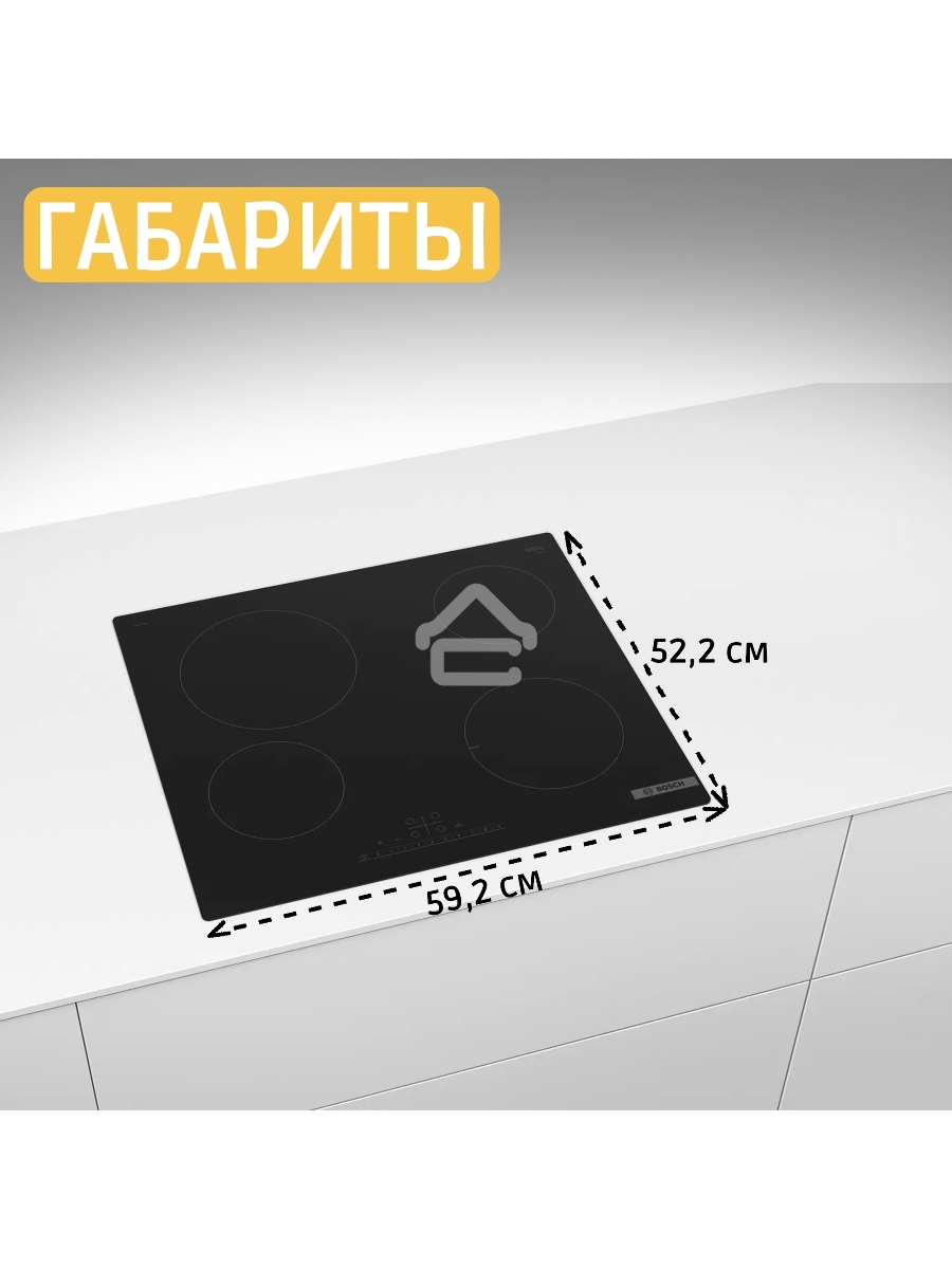 Электрическая варочная поверхность Bosch PKE611FP2E