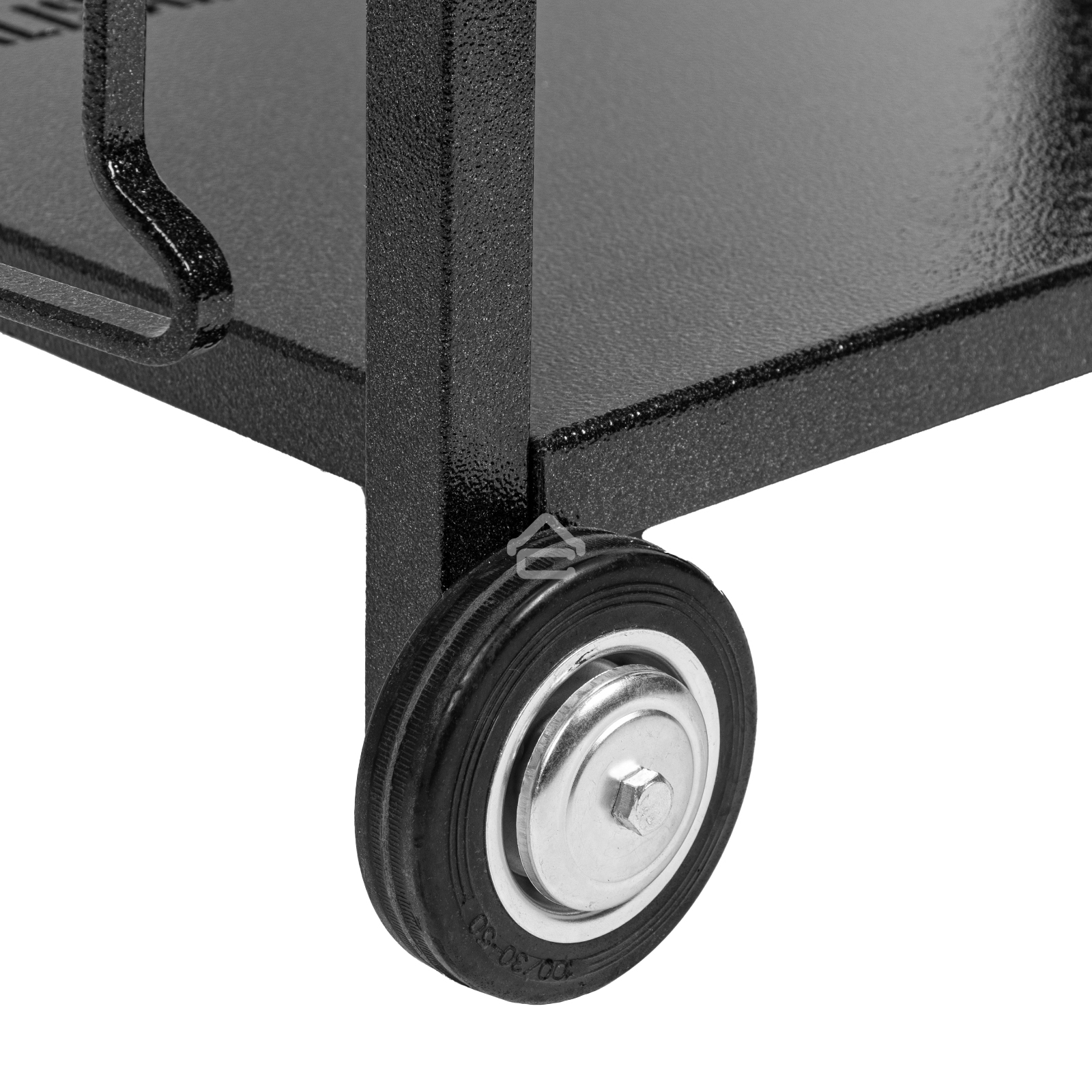 Мангал на колесах с крышкой-барбекю, 662х390х920, сталь 2 мм, термометр, кочерга, Camping Palisad