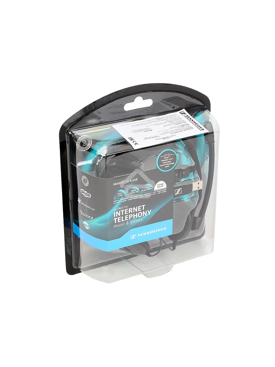 Гарнитура EPOS / Sennheiser Headset PC 8, Stereo, USB, [1000432/504197]