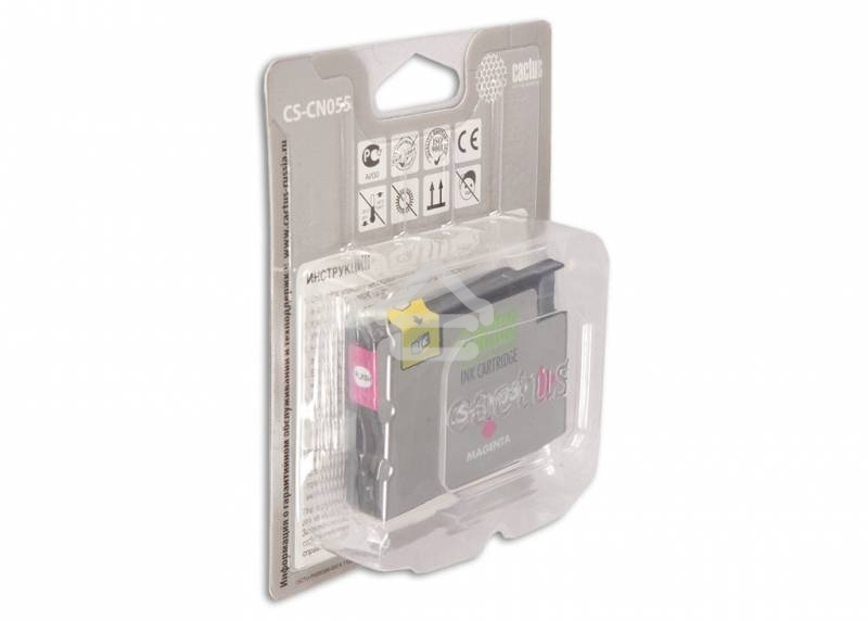 Картридж струйный Cactus CS-CN055 №933 пурпурный (14 мл) для HP OfficeJet 6600