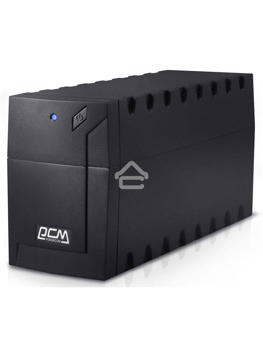 Источник бесперебойного питания Powercom Raptor RPT-600A EURO 360Вт 600ВА черный