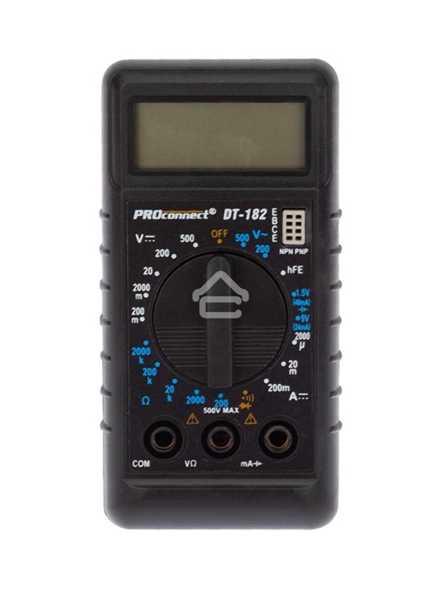 Портативный мультиметр М-182 (DT-182) PROconnect