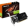 Видеокарта Gigabyte GV-N1030D4-2GL NVidia GeForce GT 1030, 2Gb DDR4/64-bit, PCI-Ex16 3.0, DVI-Dx1, HDMI2.0bx1, LP, 2-slot cooler, Retail