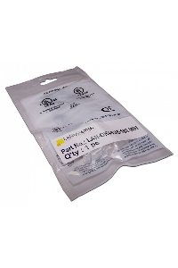 Модуль Keystone, RJ45, кат.6, UTP, 180 градусов, со шторкой, белый