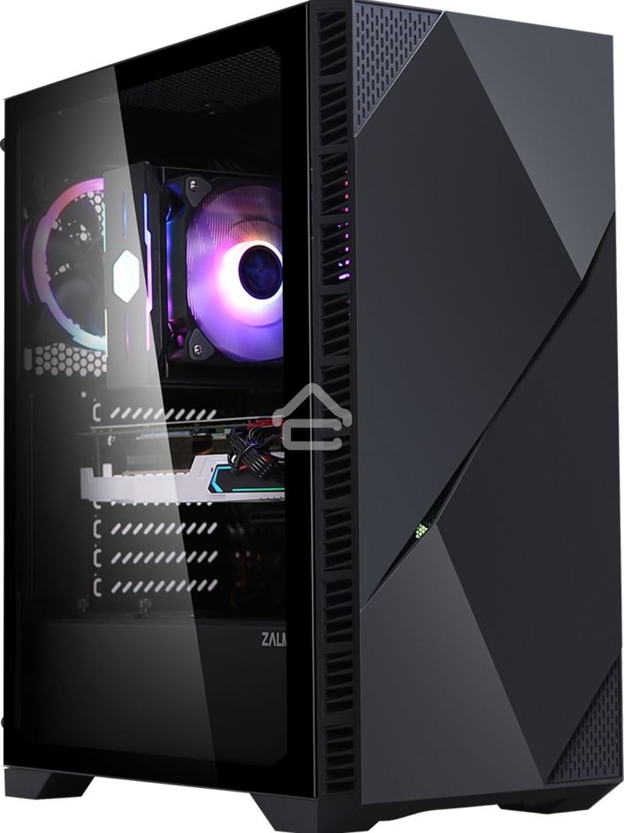 Компьютерный корпус MIDITOWER ATX W/O PSU Z3 ICEBERG BLACK ZALMAN ( без БП )