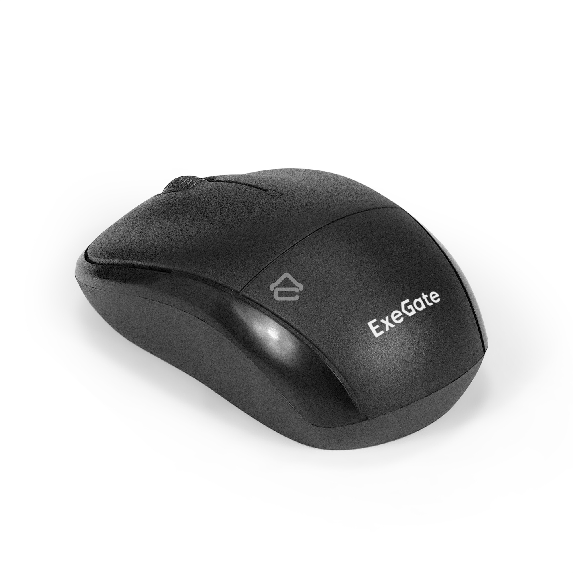 Мышь беспроводная ExeGate Professional Standard SR-9065 черный, 1000 dpi, радиоканал, USB, кнопки - 3