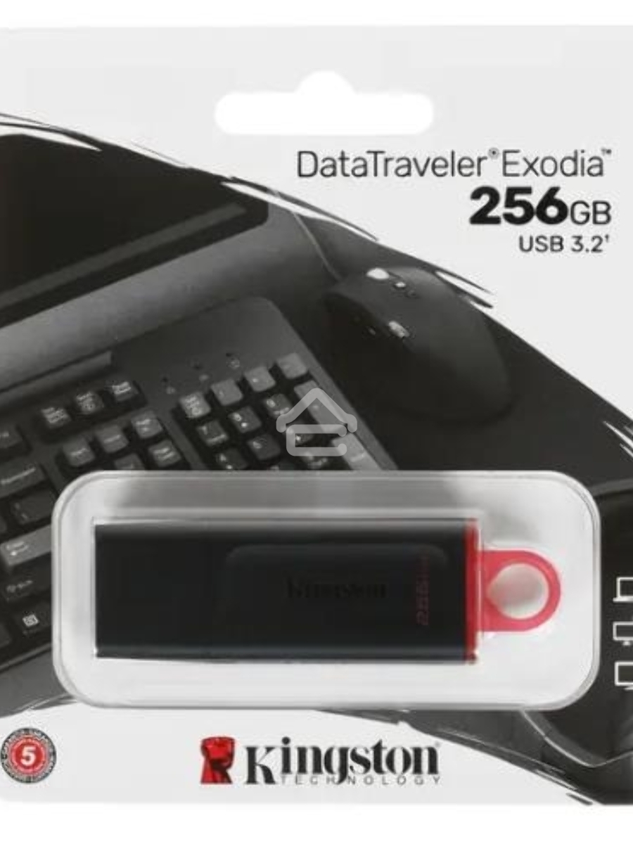 Флеш диск KINGSTON 256GB USB3.2 Gen1 DataTraveler Exodia (Black + Pink)