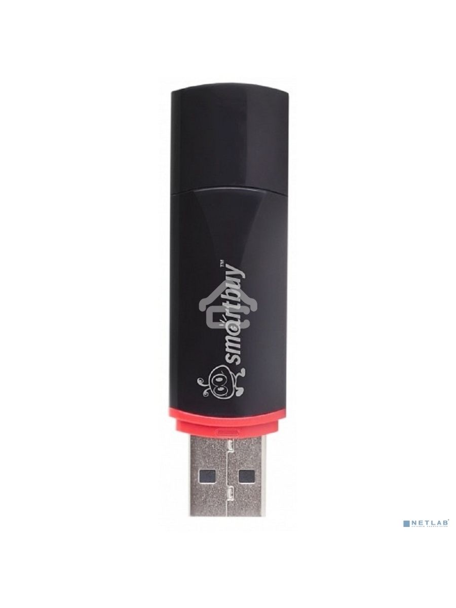 Флэш Диск Smartbuy USB Drive 4Gb Crown Black SB4GBCRW-K